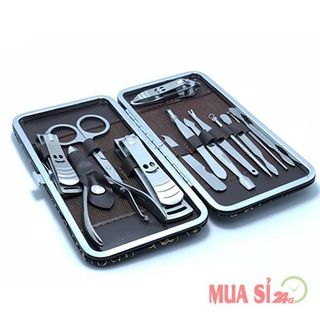 BỘ DỤNG CỤ LÀM MÓNG 12 MÓN ĐA NĂNG CAO CẤP MẪU MỚI