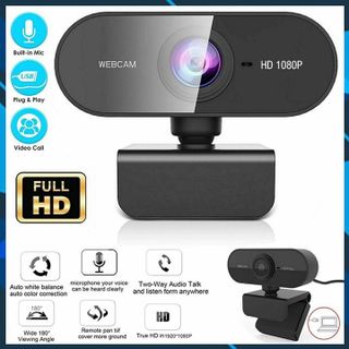 Webcam máy tính full hd 1080p full box siêu nét dùng cho máy tính laptop dễ sử dụng PD0070