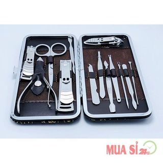 BỘ DỤNG CỤ LÀM MÓNG 12 MÓN ĐA NĂNG CAO CẤP MẪU MỚI