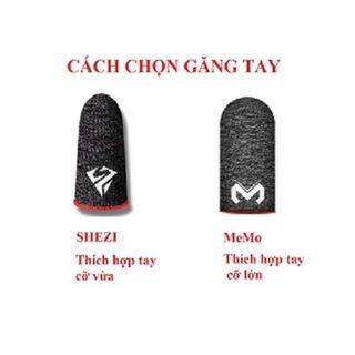 Găng Tay Chơi Game Memo, Shezi Sợi Bạc 24 Kim Cao Cấp - Phụ Kiện Gaming