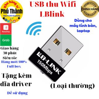 USB thu Wifi cho máy tính bàn hoặc laptop (04/2020), LB-LINK MINI VÀ NHIỀU HÃNG KHÁC GIAO NGẪU NHIÊN