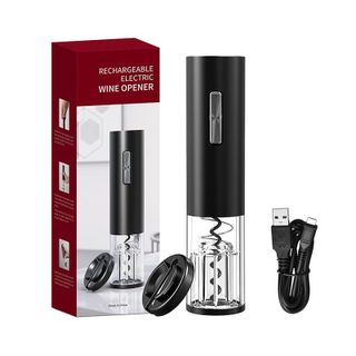 Dụng Cụ Khui Rượu Vang, Bộ Mở Sâm Panh Tự Đông GDS, Quà Tặng Cao Cấp, Khắc Tên Miễn Phí
