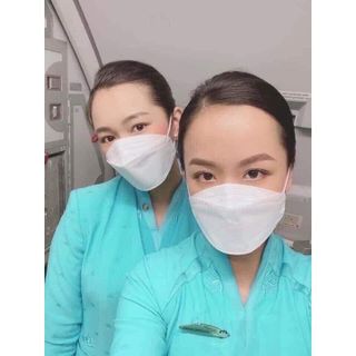 Hộp 10 cái khẩu trang N95 kháng khuẩn 5 lớp