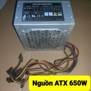 Nguồn ATX 650W (đã qua sử dụng) giá sỉ