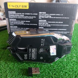Chuột không dây chính hãng T-wolf Q15 dùng cho máy tính, laptop, tivi