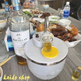 [SIÊU HOT !!] MÁY RÓT RƯỢU K05 Bát ướp lạnh Đặt ly tự rót 1 LÍT - Kaido