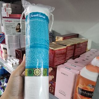 Bông tẩy trang Sense xanh Ba Lan 120 miếng
