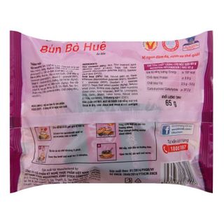 Bún bò Huế Vifon gói 65gr (Thùng 30 gói)