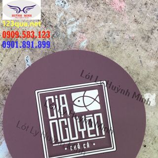 Lót ly in logo giá rẻ