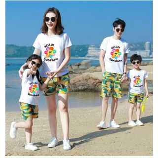 SÉT BỘ GIA ĐÌNH HELLO SUMMER (tách mẫu, tách số lượng, đủ size từ 6kg đến 100kg)