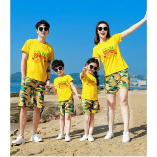 ÁO GIA ĐÌNH SUMMER MẪU HOT (tách số lượng theo yêu cầu đủ sz từ 5-100kg)