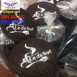 Lót ly in logo giá rẻ