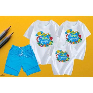 SÉT BỘ HELLO SUMMER (tách mẫu, tách size theo yêu cầu) đủ size từ 5-100kg