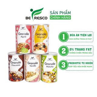 Granola ngũ cốc siêu hạt Befresco 300g , ngũ cốc ăn kiêng hỗ trợ giảm cân mix hạt dinh dưỡng