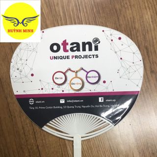 Quạt giấy in logo giá rẻ