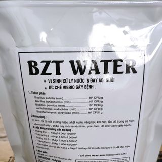 Men vi sinh xử lý nước BZT Water dùng trong thuỷ sản