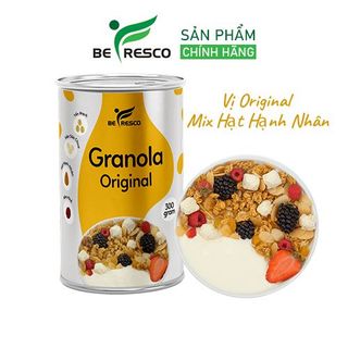 Granola ngũ cốc siêu hạt Befresco 300g , ngũ cốc ăn kiêng hỗ trợ giảm cân mix hạt dinh dưỡng