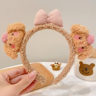 CÀI TÓC NƠ XÙ 2 BÉ CỪU