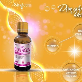 Nước Collagen 20000mg giúp giảm nám, sáng da, đẹp da Hộp 10 Chai - Singcare