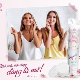 Bông tẩy trang Her Cottons