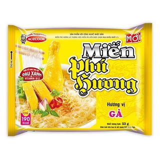 Miến PHÚ HƯƠNG ( Thịt Bằm,Sườn heo,Lẩu thái tôm,Heo nấu măng, Gà ) 58g