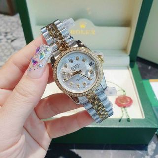 ĐỒNG HỒ ROLLEX COUPLE ĐỦ SIZE CAO CẤP VIỀN ĐÁ