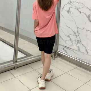 Sét bộ nữ ,đồ bộ lững ngố nữ thun coton sufa,áo phom rộng phối quần đen ,thời trang xuân hè BL12-HỒNG PHẤN