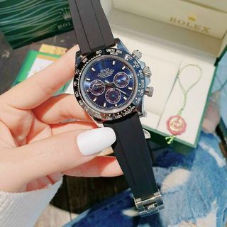 ĐỒNG HỒ ROLLEX CƠ NAM CAO CẤP DÂY CAO SU