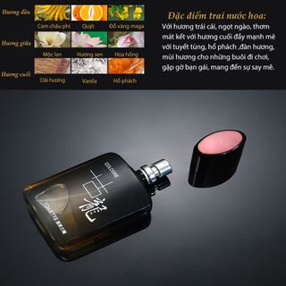 Nước hoa nam nữ Cologne đảm bảo lưu hương, chất hương tốt