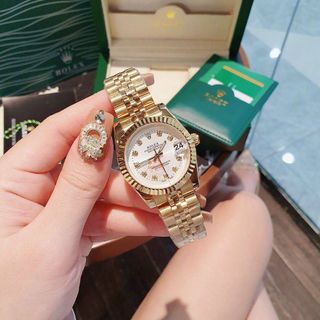 ĐỒNG HỒ ROLLEX COUPLE VIỀN TRƠN CAO CẤP ĐỦ SIZE