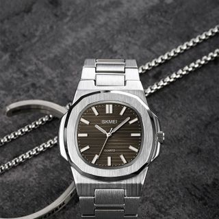 ĐỒNG HỒ SKMEI _SK079 ĐỒNG HỒ NAM ĐẸP - ĐỒNG HỒ NAM CHÍNH HÃNG SKMEI ĐỒNG HỒ NAM DÂY THÉP THIẾT KẾ THỂ THAO NÂNG ĐỘNG