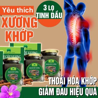 Tinh dầu xoa bóp thảo dược bách cốt vương dành cho người đau nhức cơ xương khớp