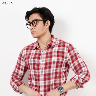 ÁO SƠ MI TAY DÀI AKUBA 02B0322