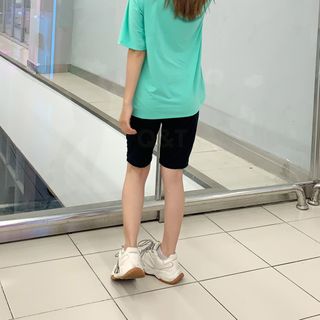 Sét bộ nữ ,đồ bộ lững ngố nữ thun coton sufa,áo phom rộng phối quần đen ,thời trang xuân hè BL12-XANH LÁ