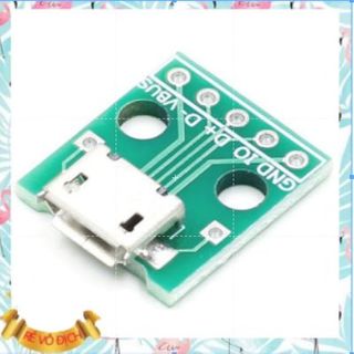 [SIÊU HOT !!] Mạch Ra Chân USB Micro-B 2.0 - Kaido shop giá sỉ