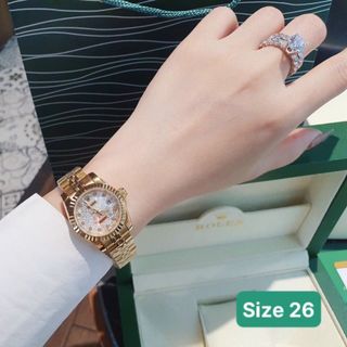 ĐỒNG HỒ ROLLEX COUPLE MẶT VI TINH CAO CẤP ĐỦ SIZE