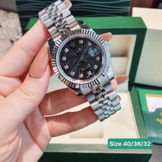 ĐỒNG HỒ ROLLEX COUPLE MẶT VI TINH CAO CẤP ĐỦ SIZE