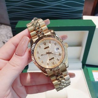 ĐỒNG HỒ ROLLEX COUPLE MẶT VI TINH CAO CẤP ĐỦ SIZE