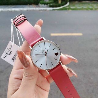 ĐỒNG HỒ COACH TRÁI TIM DA NỮ CAO CẤP SALE