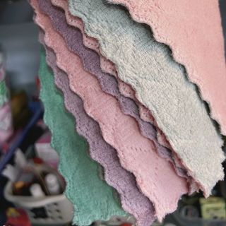 Khăn lau cỡ nhỏ 21x14cm (set 10 khăn)