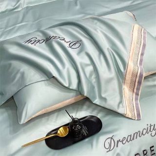 Bộ chăn ga gối phi lụa dream citi home