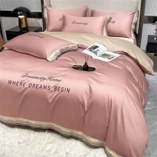 Bộ chăn ga gối phi lụa dream citi home