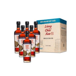 [THÙNG 6 CHAI] NƯỚC MẮM NHỈ XUẤT KHẨU NHÃN XANH 500ML - LÀNG CHÀI XƯA giá sỉ