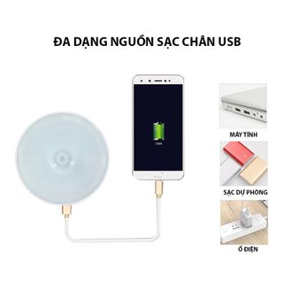 Đèn Cảm Biến Loại Đèn LED Chiếu Sáng Thông Minh Đa Chức Năng Tích Điện