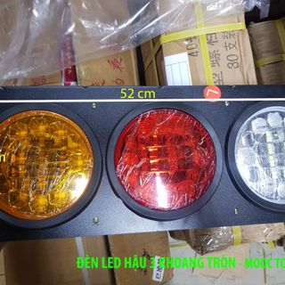 BỘ ĐÈN LED HẬU 3 KHOANG TRÁI - PHẢI DÙNG CHO XE TẢI, XE ĐẦU KÉO ( loại mooc to)