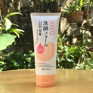 Sữa rửa mặt chiết xuất từ đậu nành shikioriori 200g (Nhật Bản)