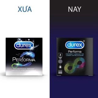 12 Bao Cao Su Durex Performa( Kéo Dài Thời Gian QH )