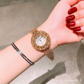 ĐỒNG HỒ DlOR NỮ ĐÁ FULL NEW