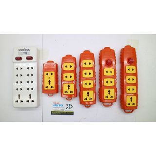 Ổ Cắm Điện Lõi Sứ Chống Cháy SOPOKA 6000W Siêu Chịu Tải