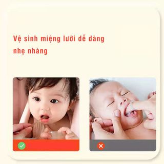 Rơ lưỡi bàn chải silicon